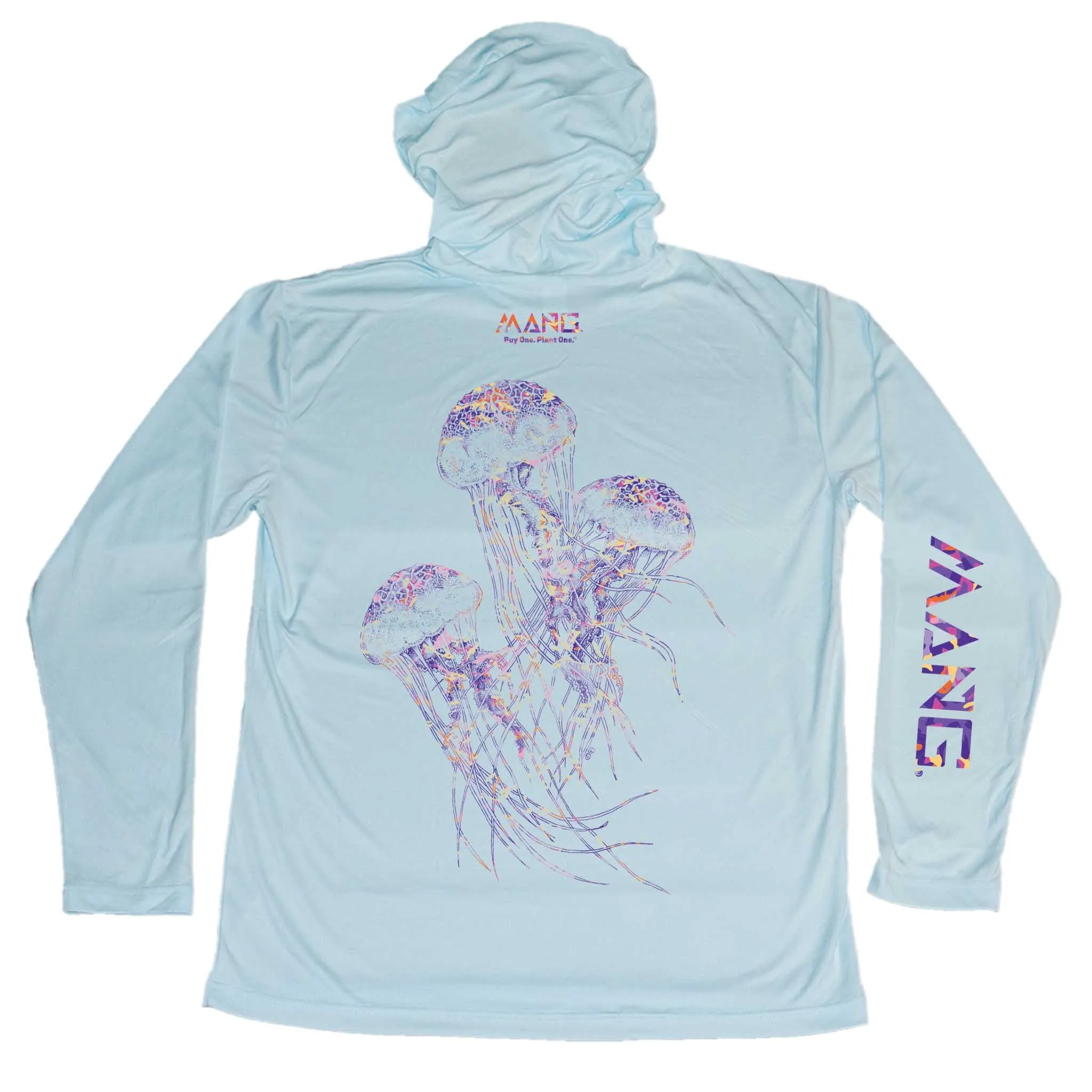 Jellyfish Pattern MAN Hooded Sweatshirt