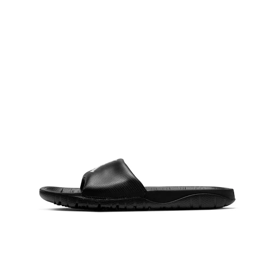 Jordan Break Slides (GS) - BLACK/WHITE