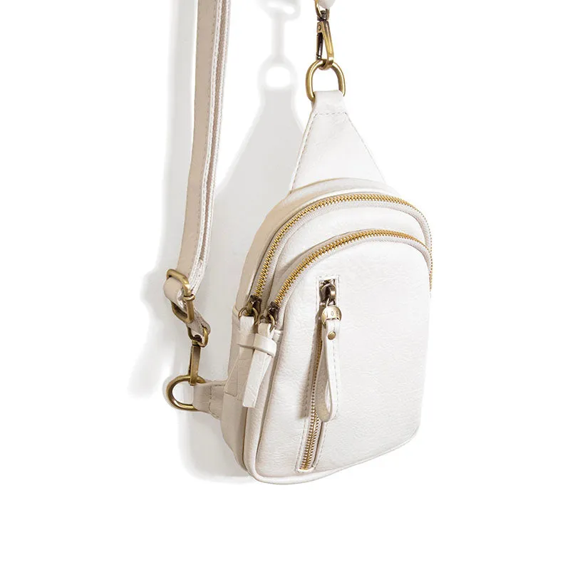 Joy Susan White Skyler Sling Bag