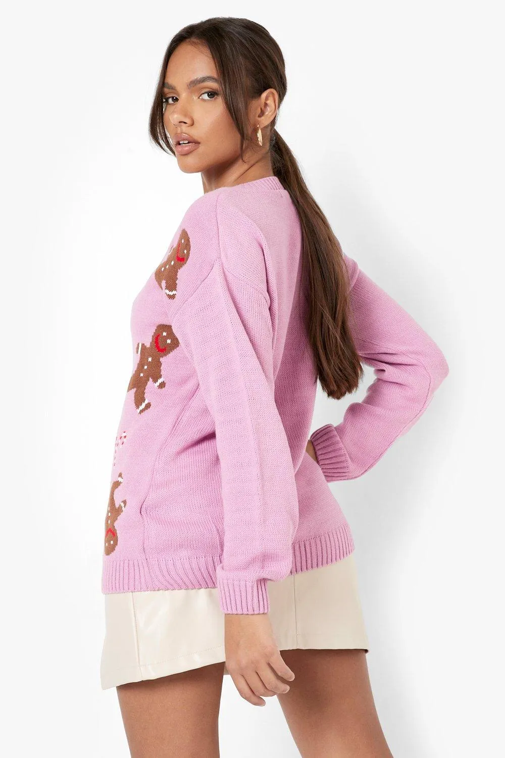 Gingerbread Christmas Jumper - Jumpers & Cardigans | boohoo