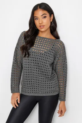 Petite Crochet Jumper for Women | Shop PixieGirl Jumpers & Cardigans online