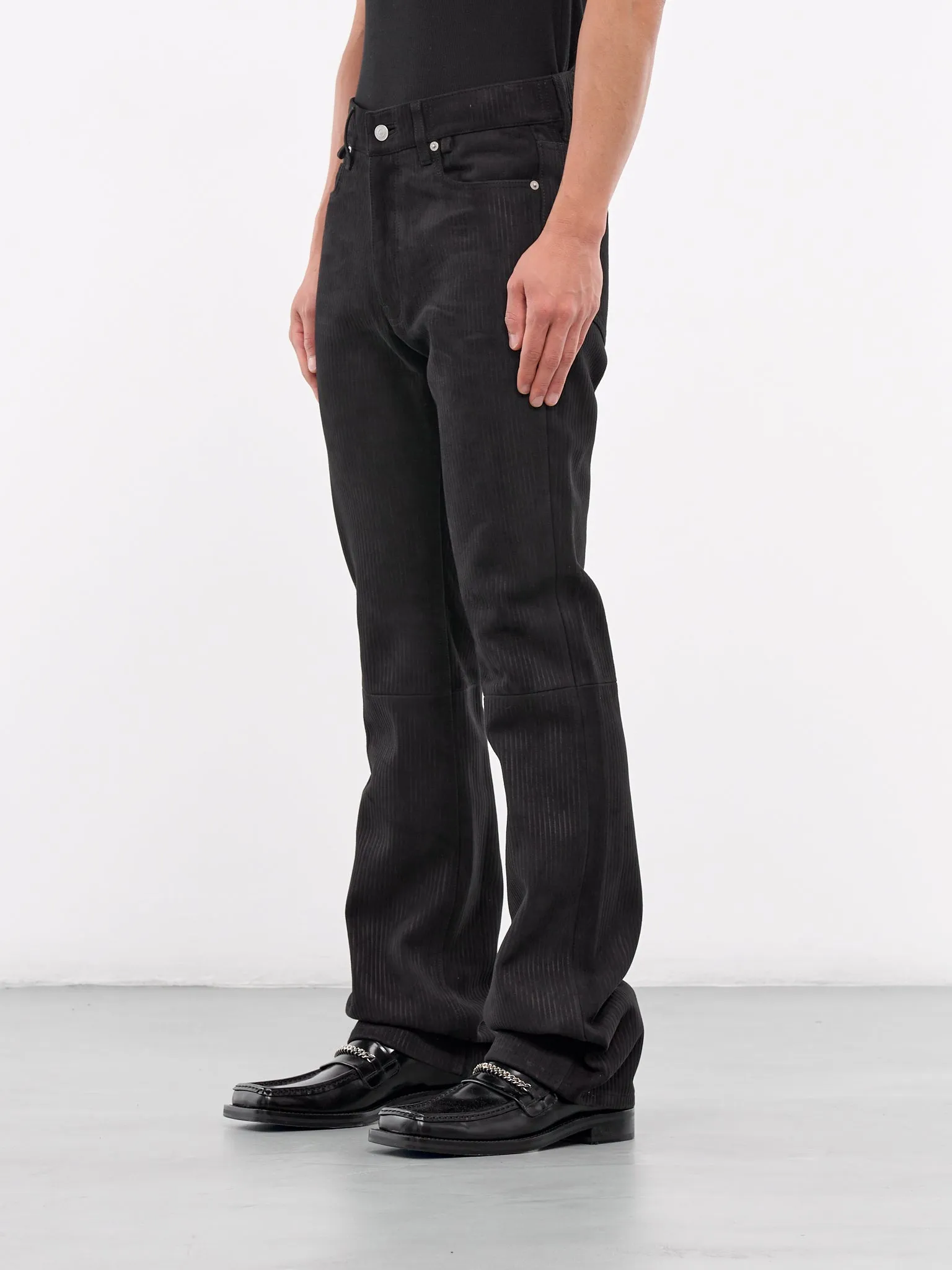 Kick Flare Trousers (MF24LBSC-JE2004-BLACK)