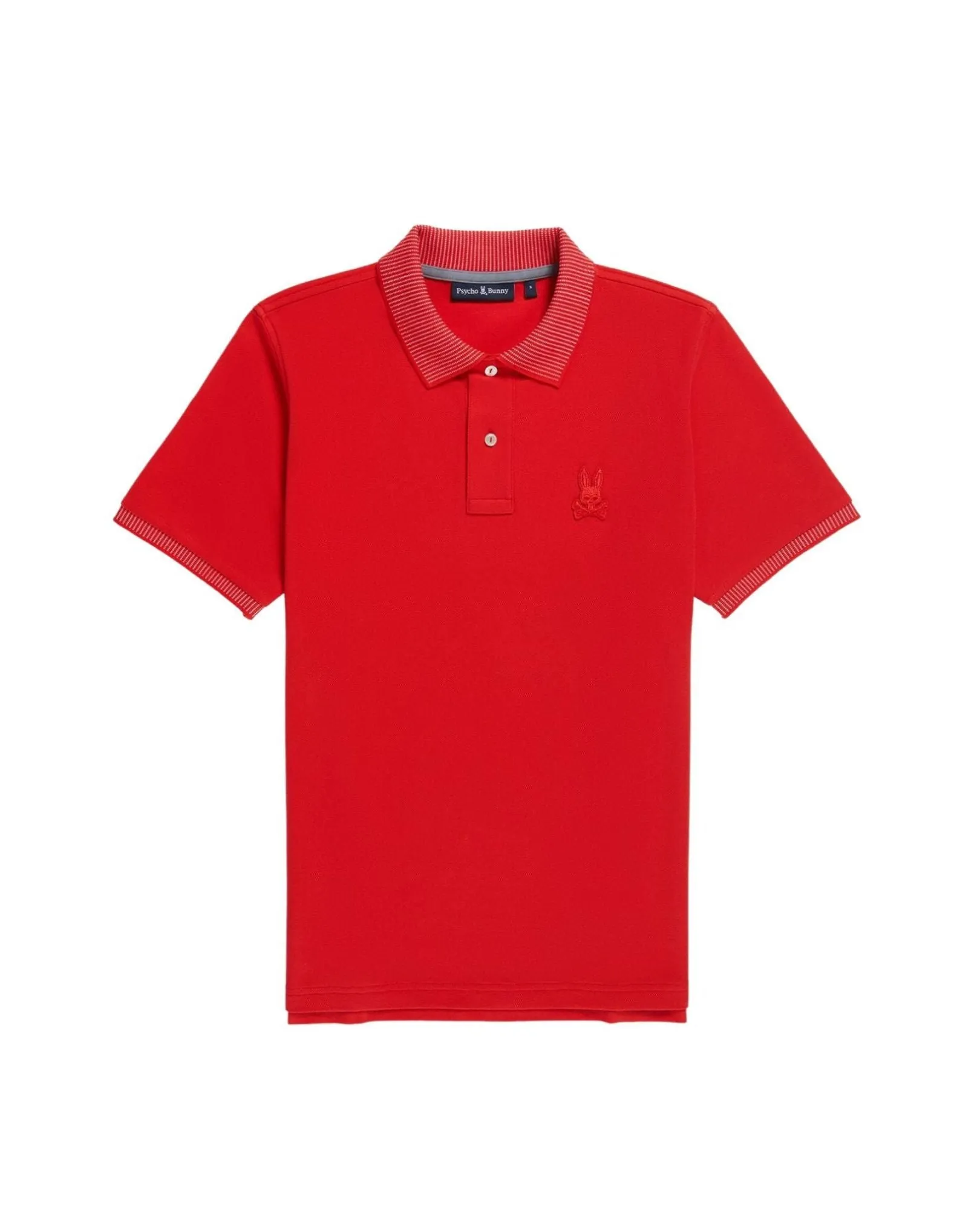 Kid's Damon Pique Polo - Chilli Red