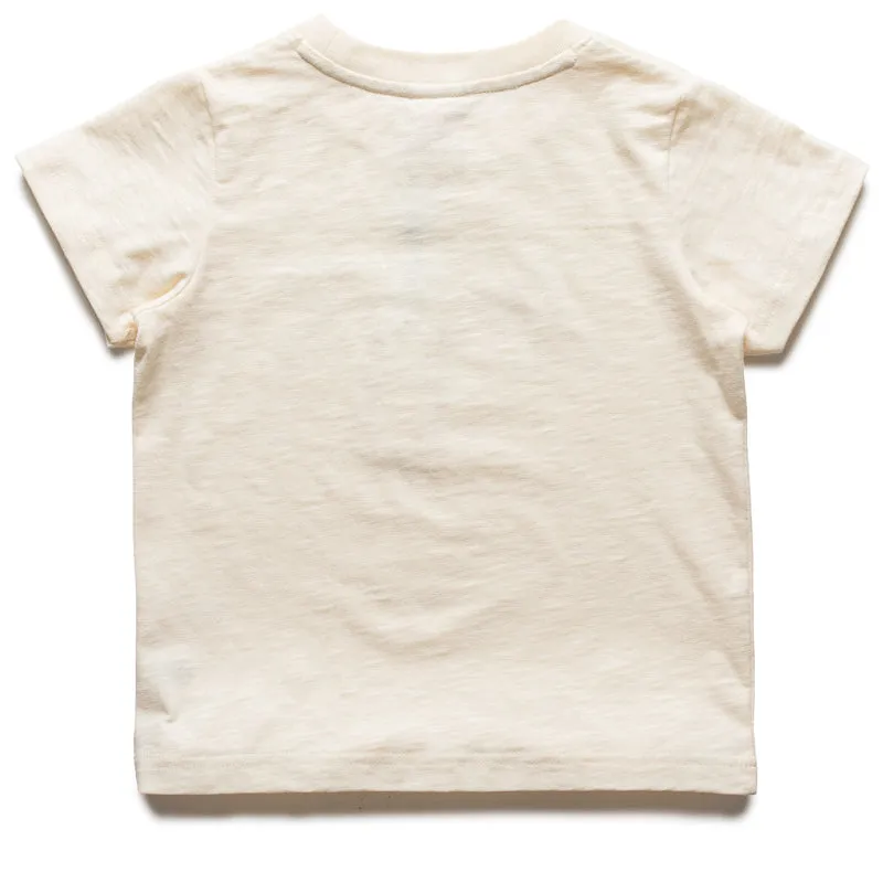 Kids Ice Cream Play Date Knit Tee - Antique White