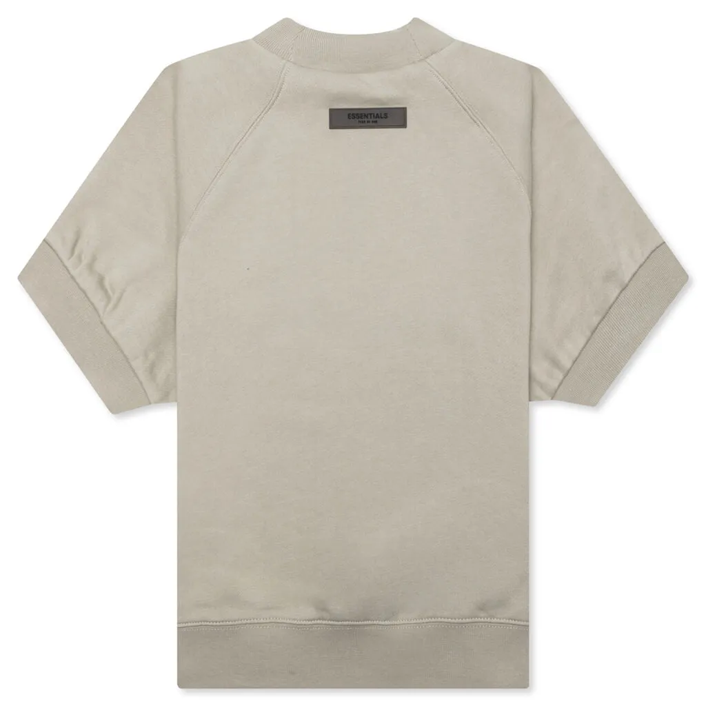 Kid's Short Sleeve Sweatshirt in Seal