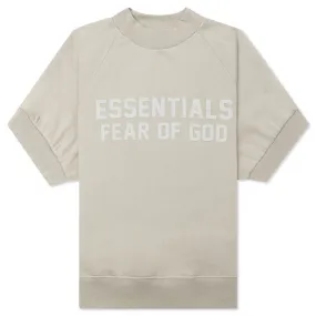 Kid's Short Sleeve Sweatshirt in Seal