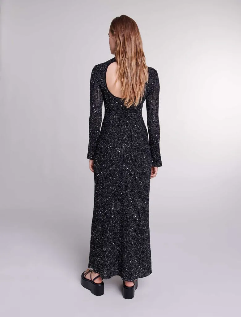 Knit maxi dress