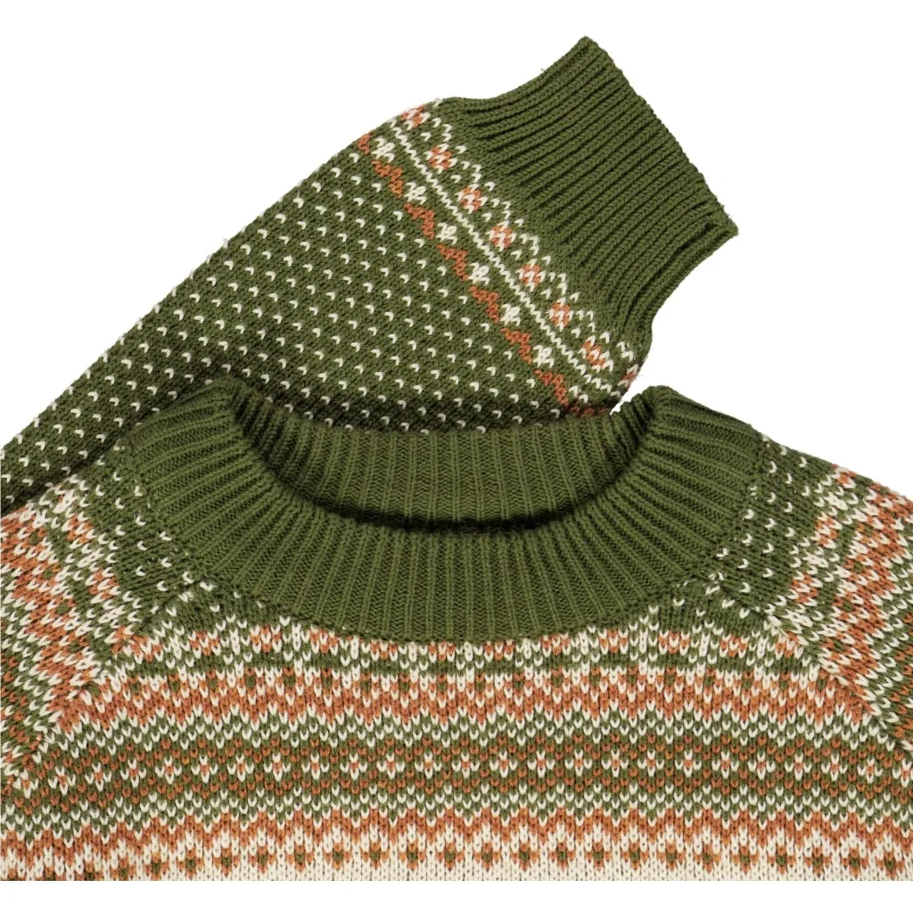 Knit Pullover Bennie - winter moss