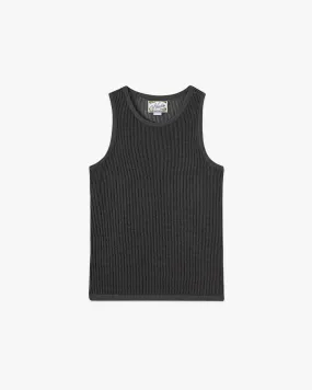 KNIT TANK TOP ASH