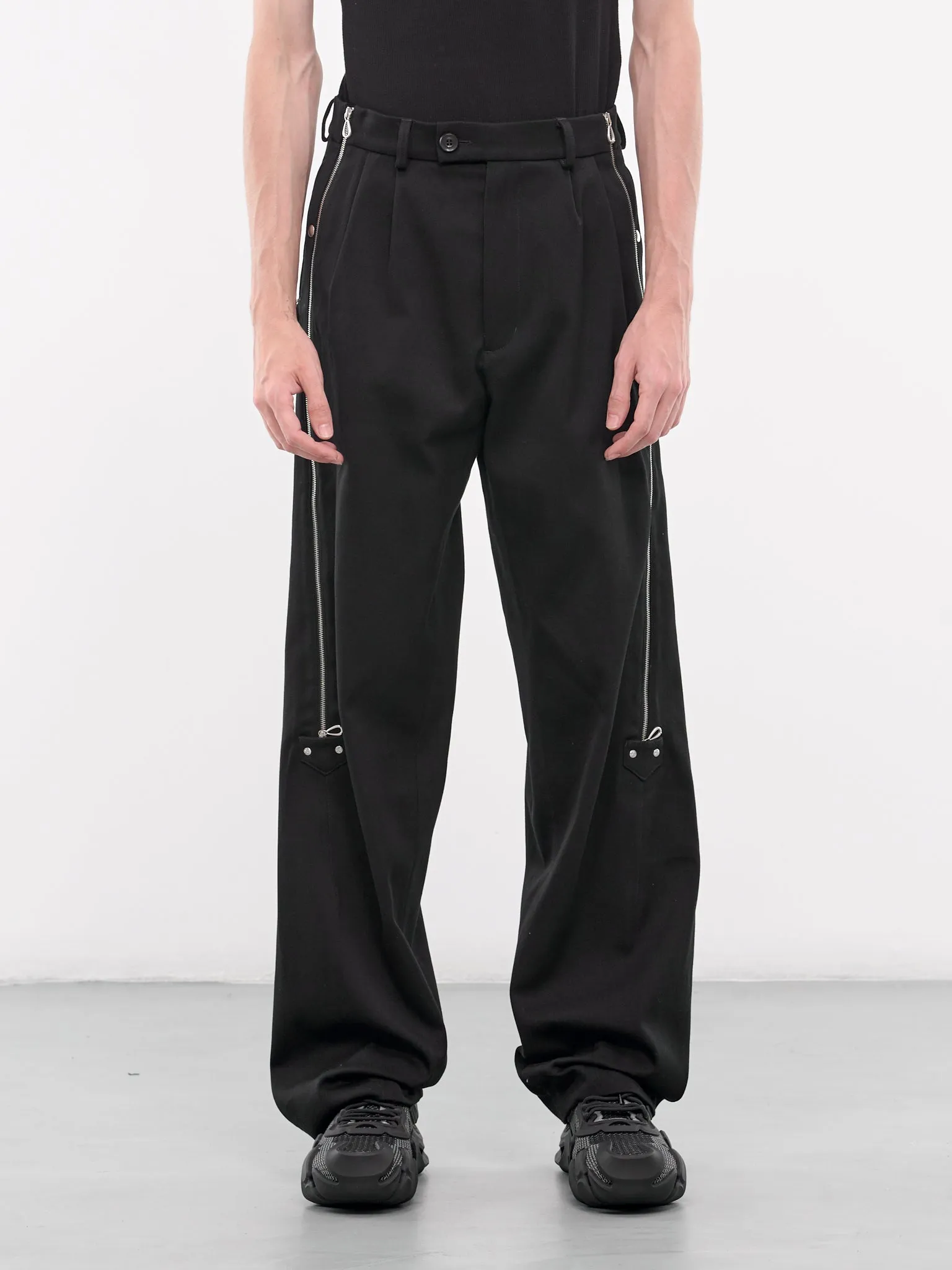 Knox Zip Trousers (T05-21-RAVEN-BLACK)