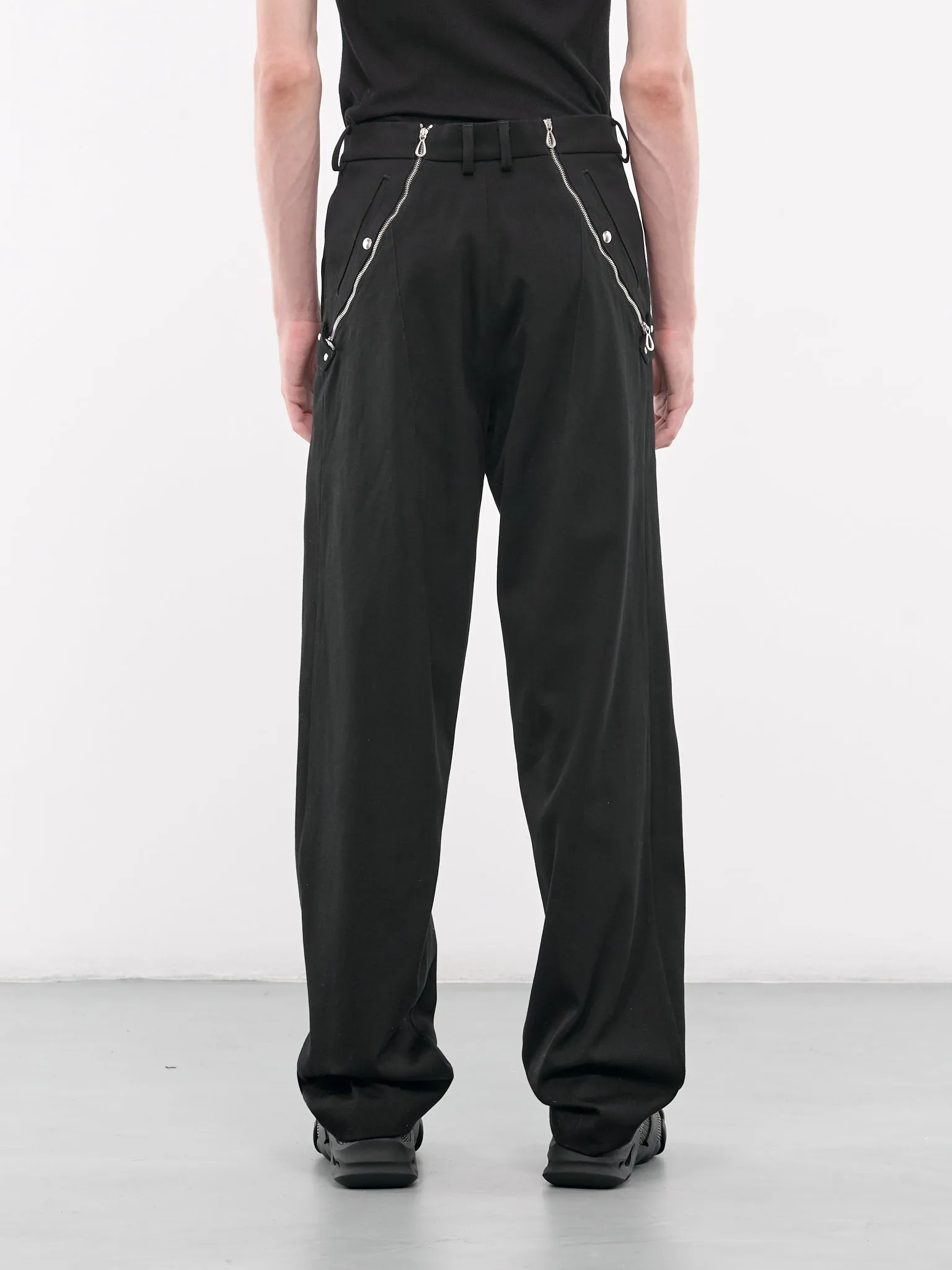 Knox Zip Trousers (T05-21-RAVEN-BLACK)