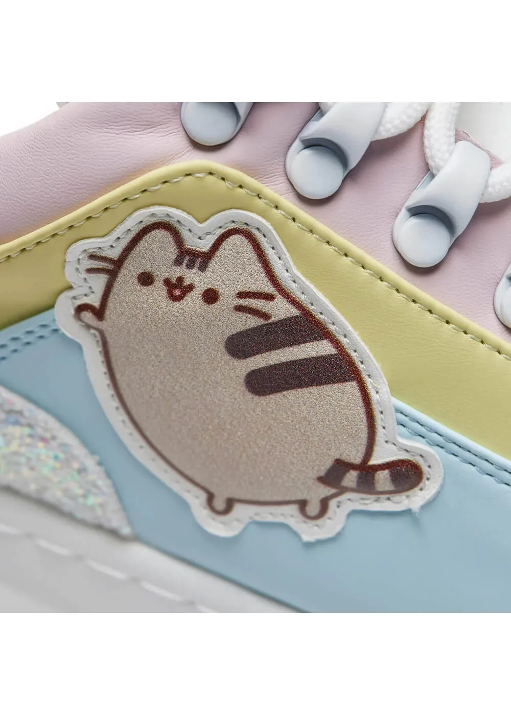 Koi Pusheen Unicorn Glitter Chunky Trainers - Multi Color