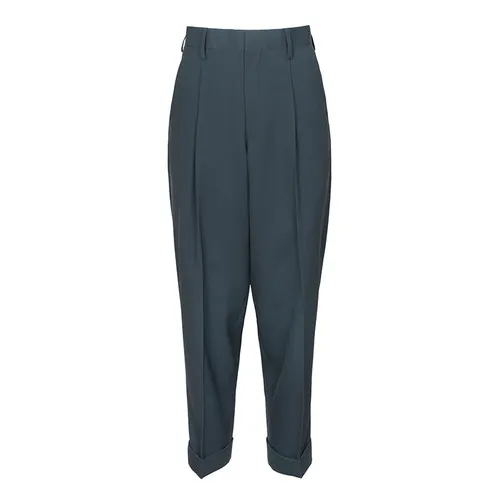 Kolor Flat Front Cropped Pant