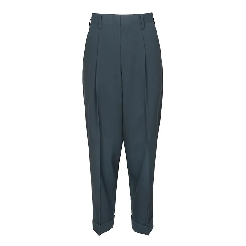 Kolor Flat Front Cropped Pant