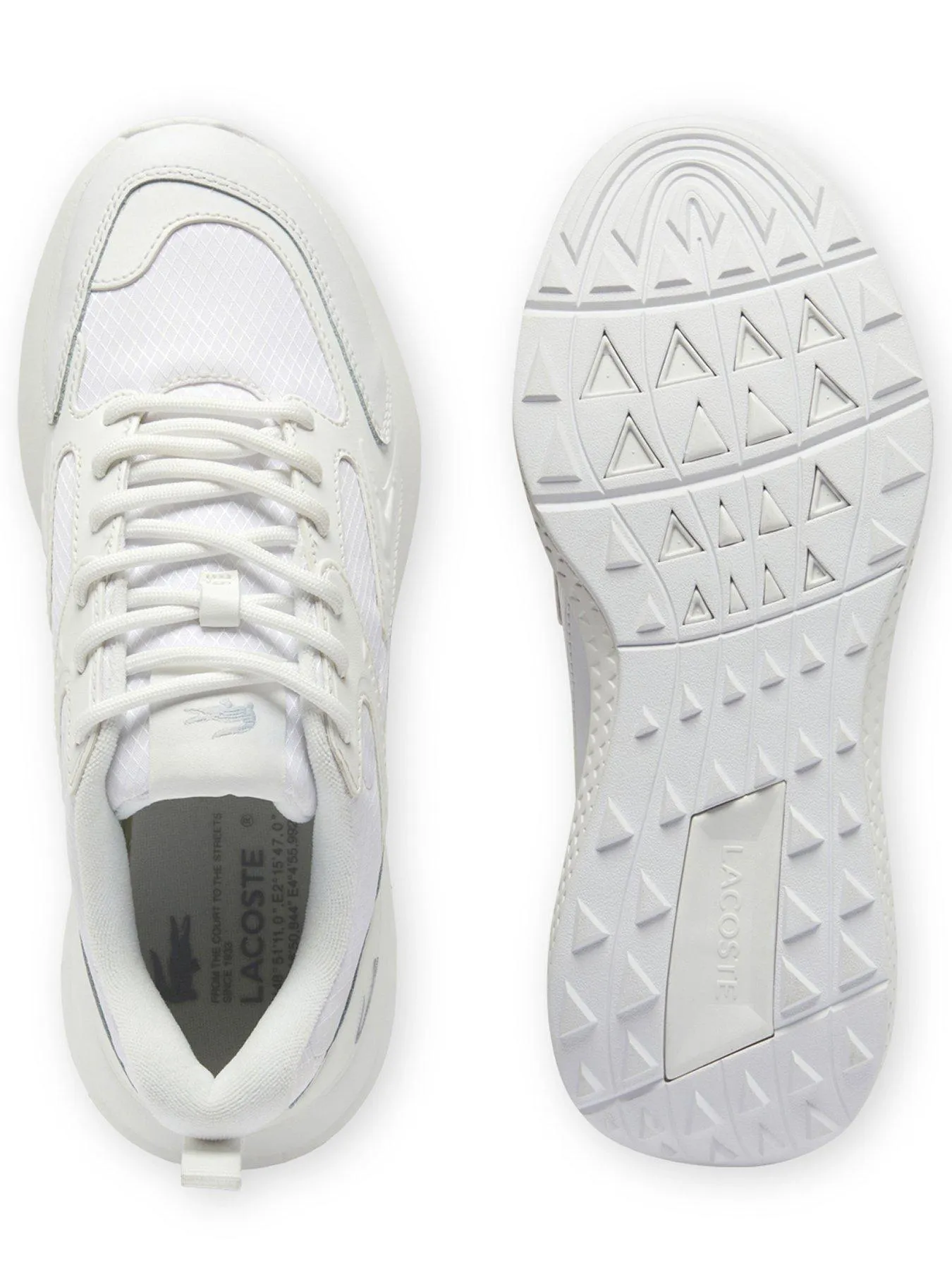 Lacoste L003 Evo Trainers - White