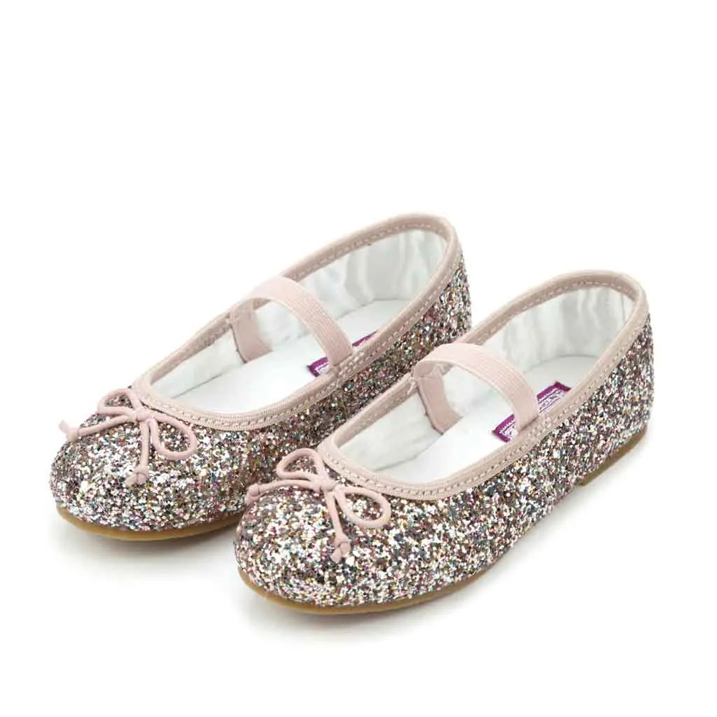 L'amour Victoria Glitter Flat - Pink