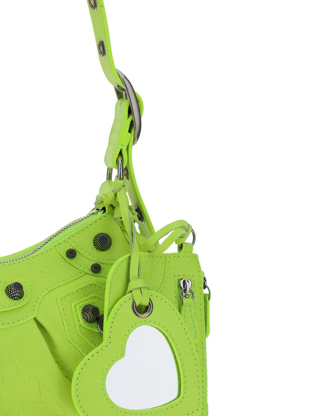 Neon Yellow Petite Shoulder Purse