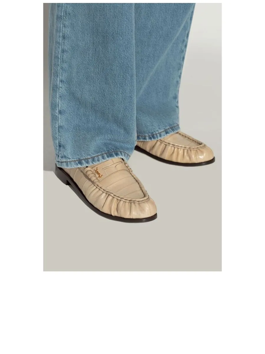 Le Loafer Penny Slippers in Eel