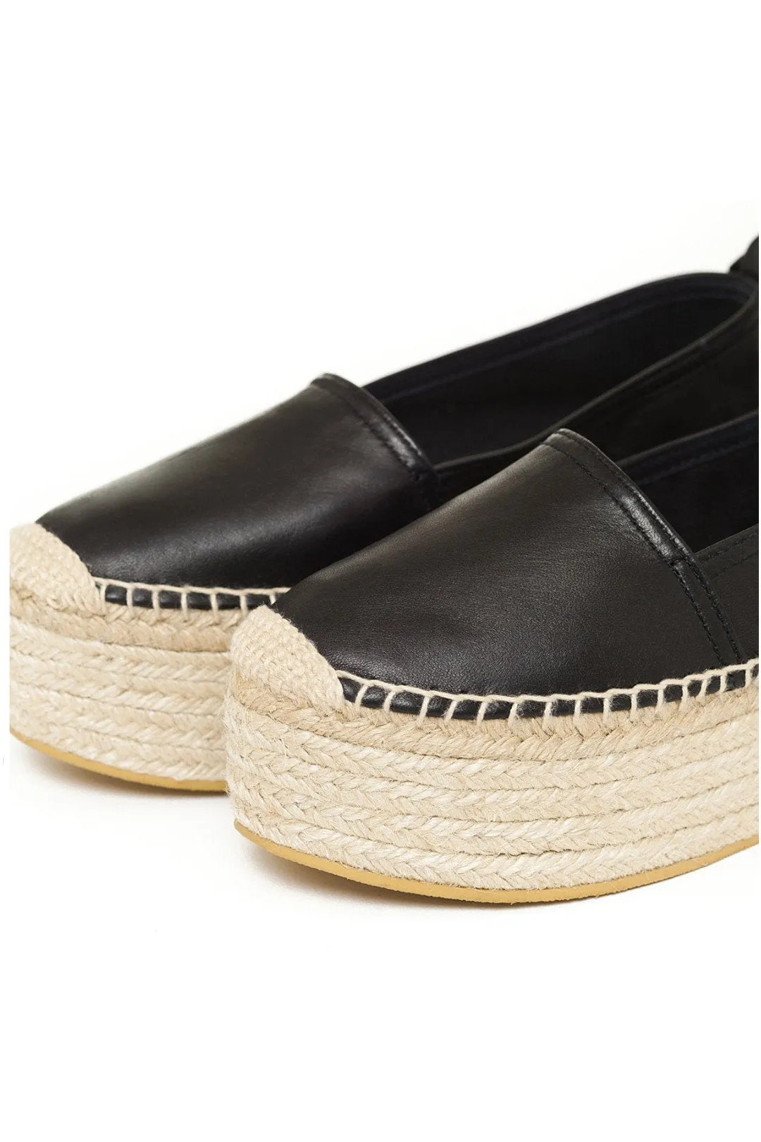 Leather Espadrilles