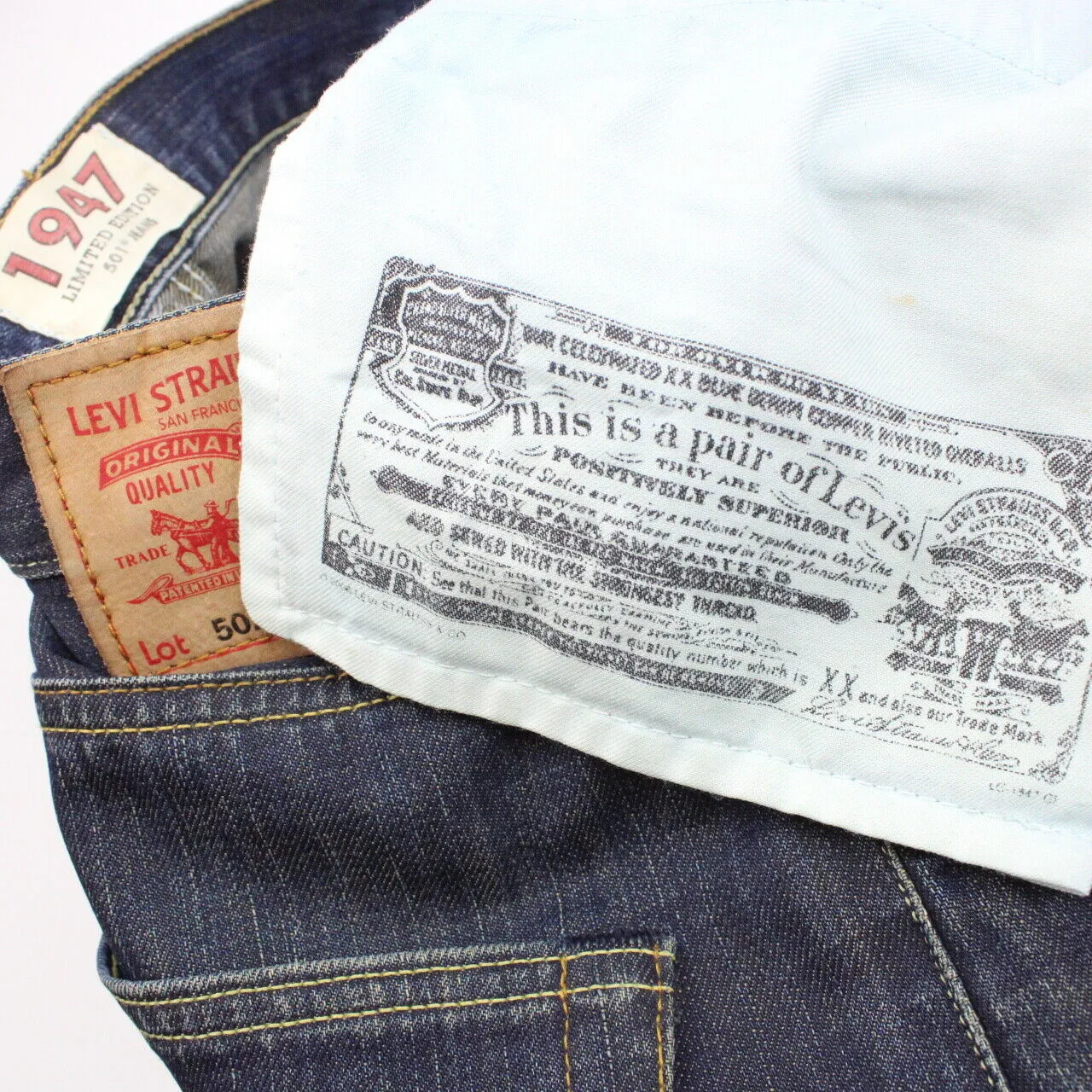 LEVIS 501 Jeans 1947 Edition Dark Blue | W31 L34