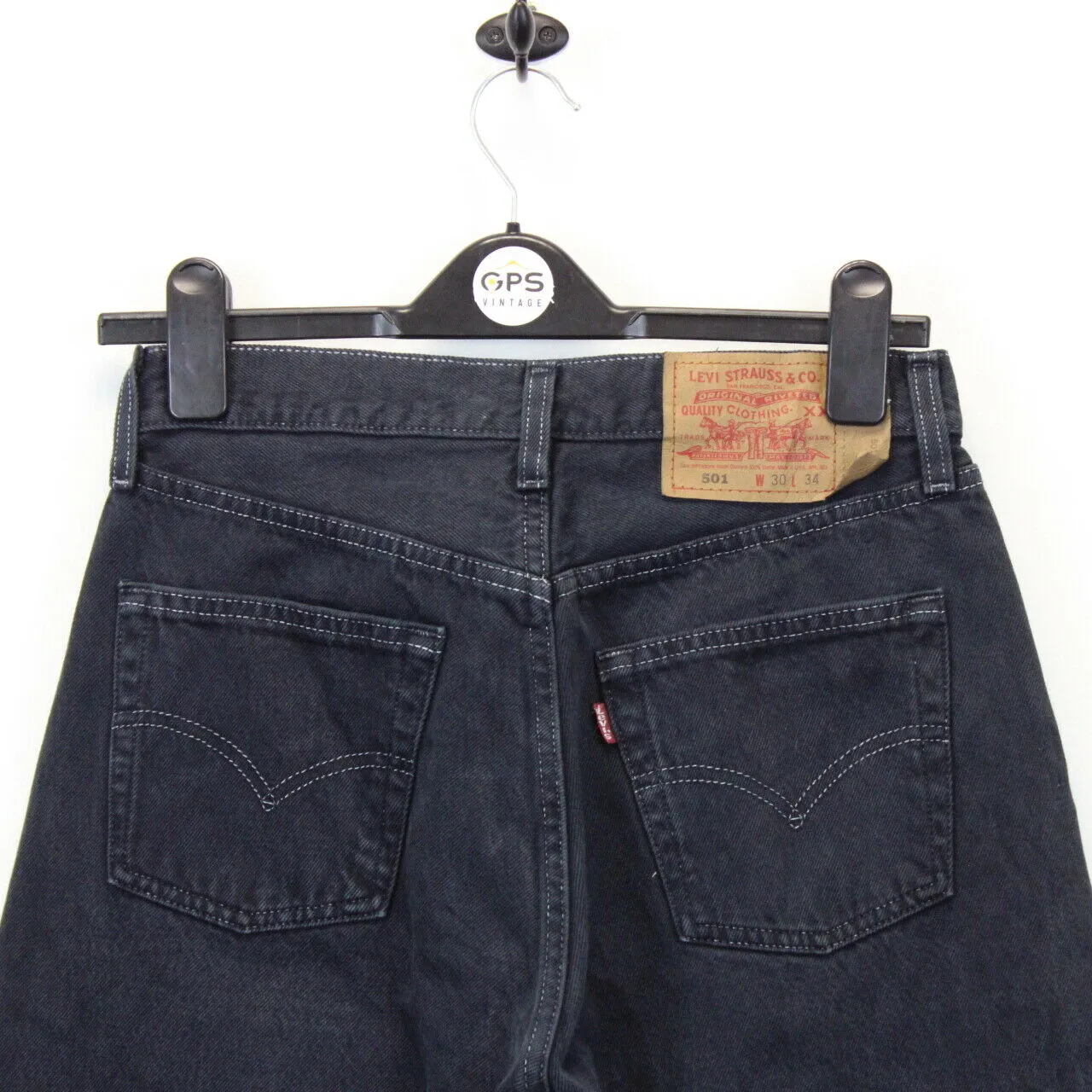 LEVIS 501 Jeans Black | W28 L30