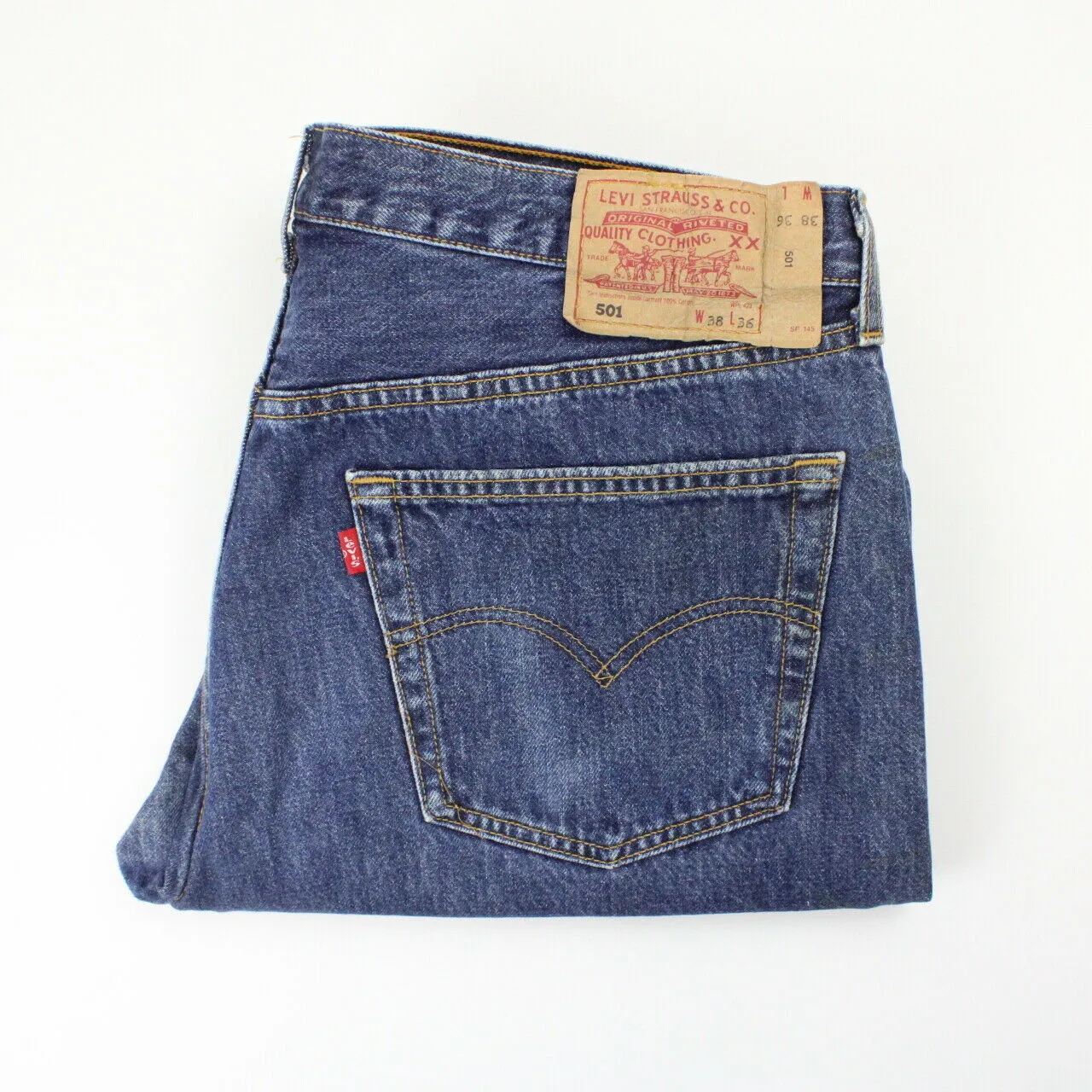 LEVIS 501 Jeans Dark Blue | W38 L34