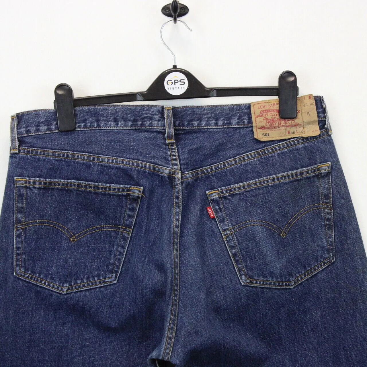 LEVIS 501 Jeans Dark Blue | W38 L34