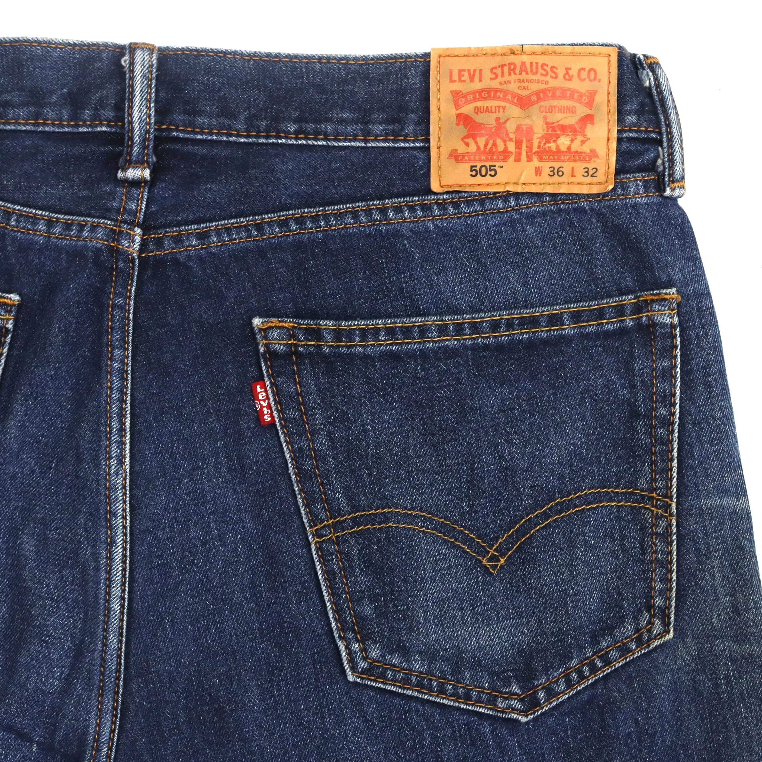 Levi's 505 Dark Blue Jeans