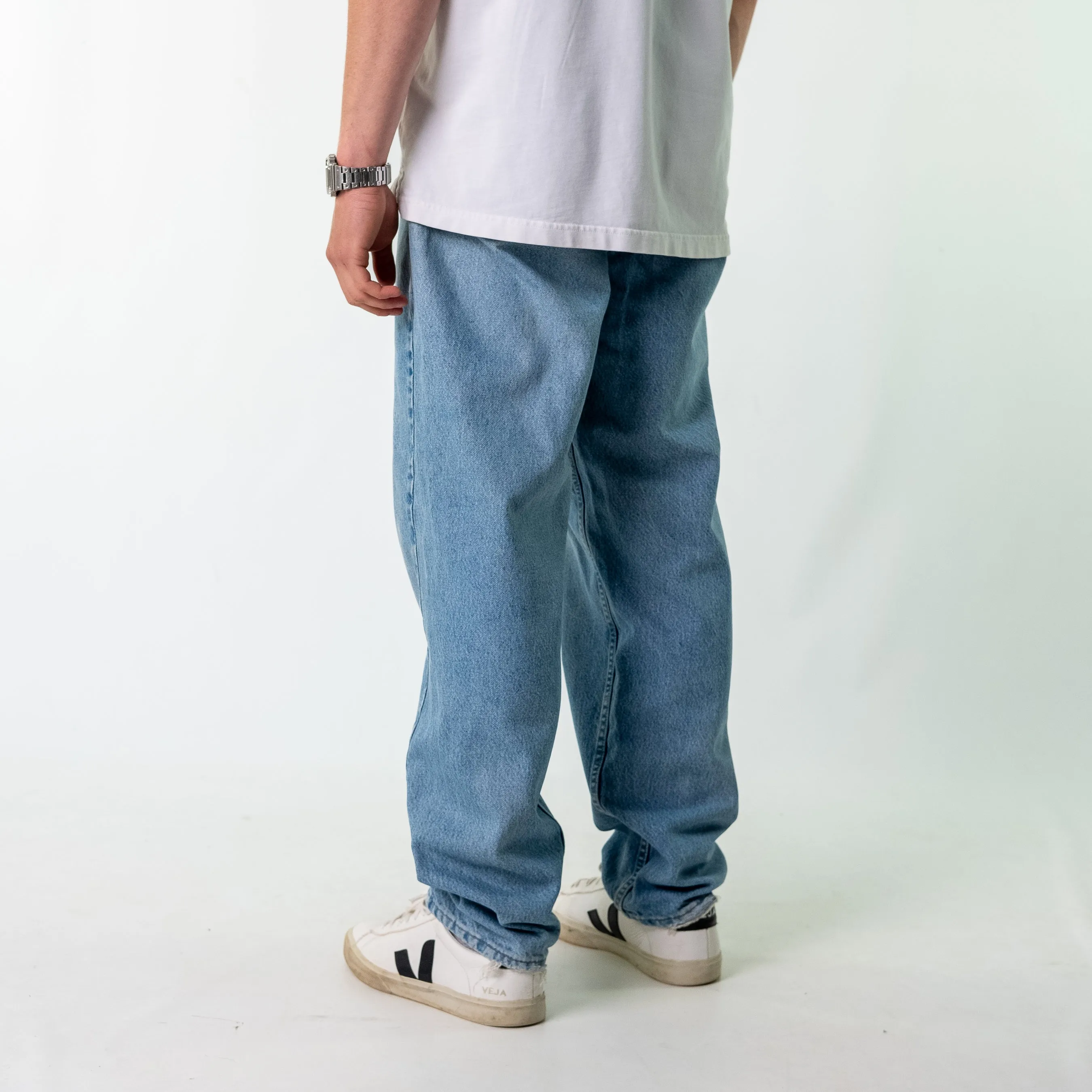 Light Blue 90s Carhartt Denim Jeans Baggy Pants (40x32)