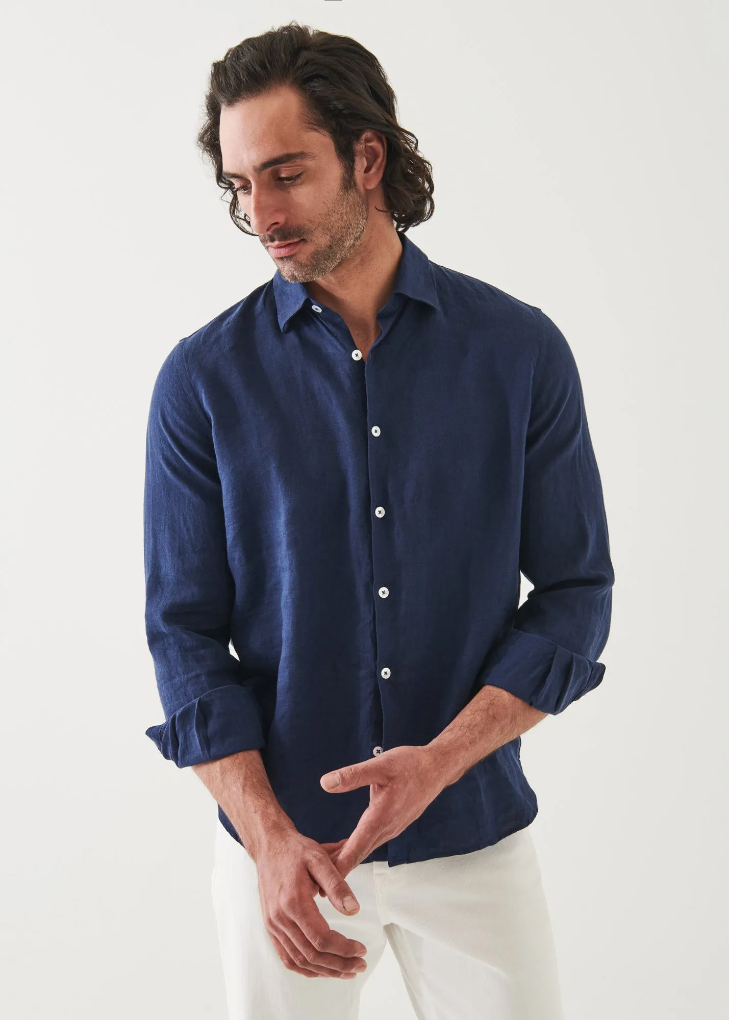 LINEN CHAMBRAY SHIRT