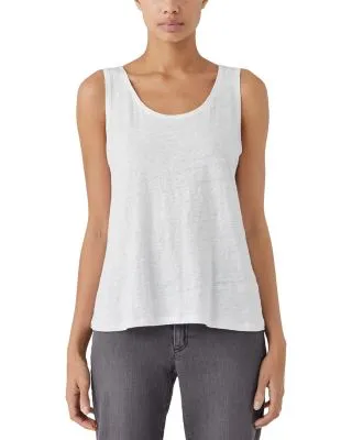 Linen Knit Scoop Neck Tank