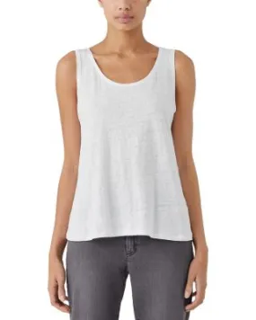 Linen Knit Scoop Neck Tank