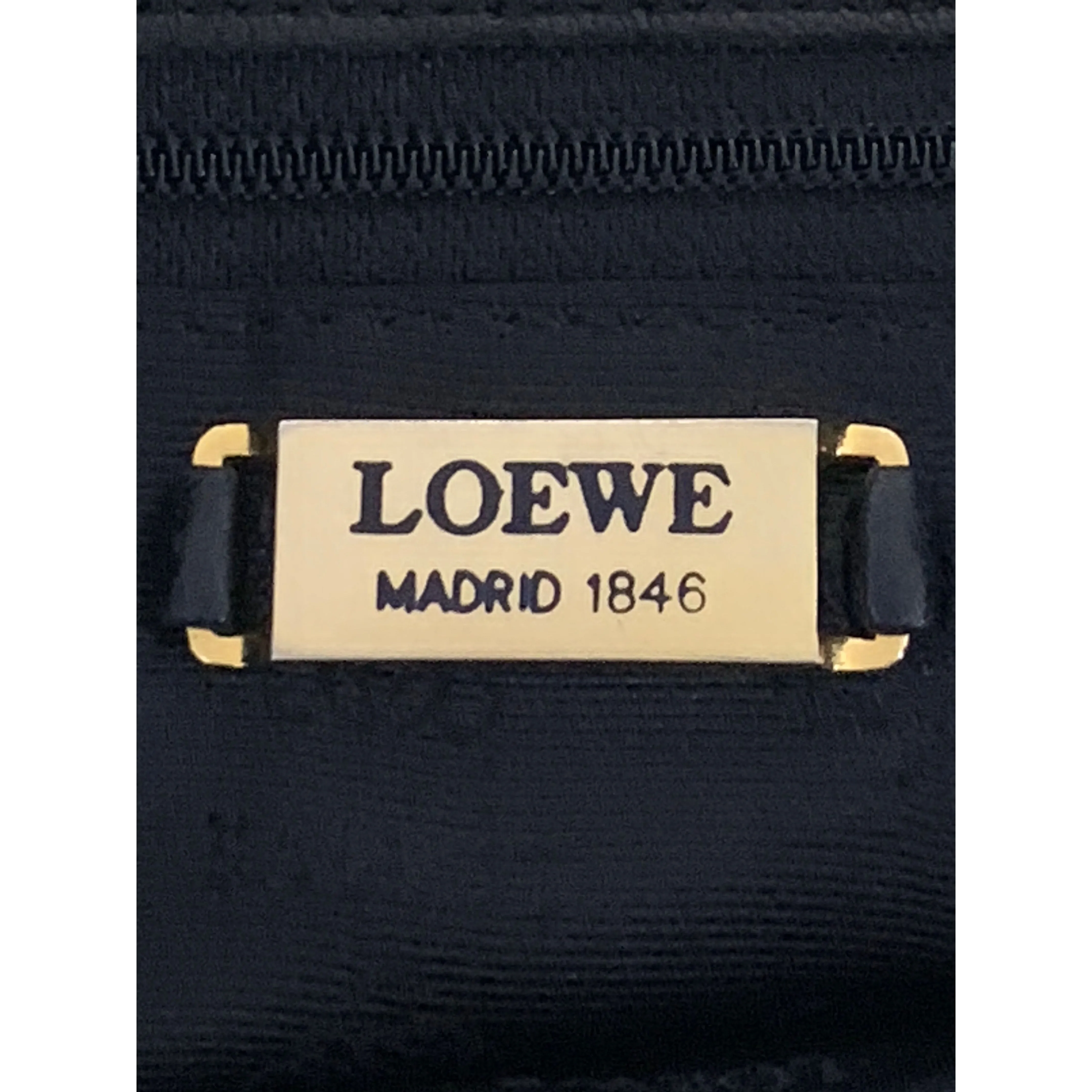 Loewe Black Leather Crossbody Bag