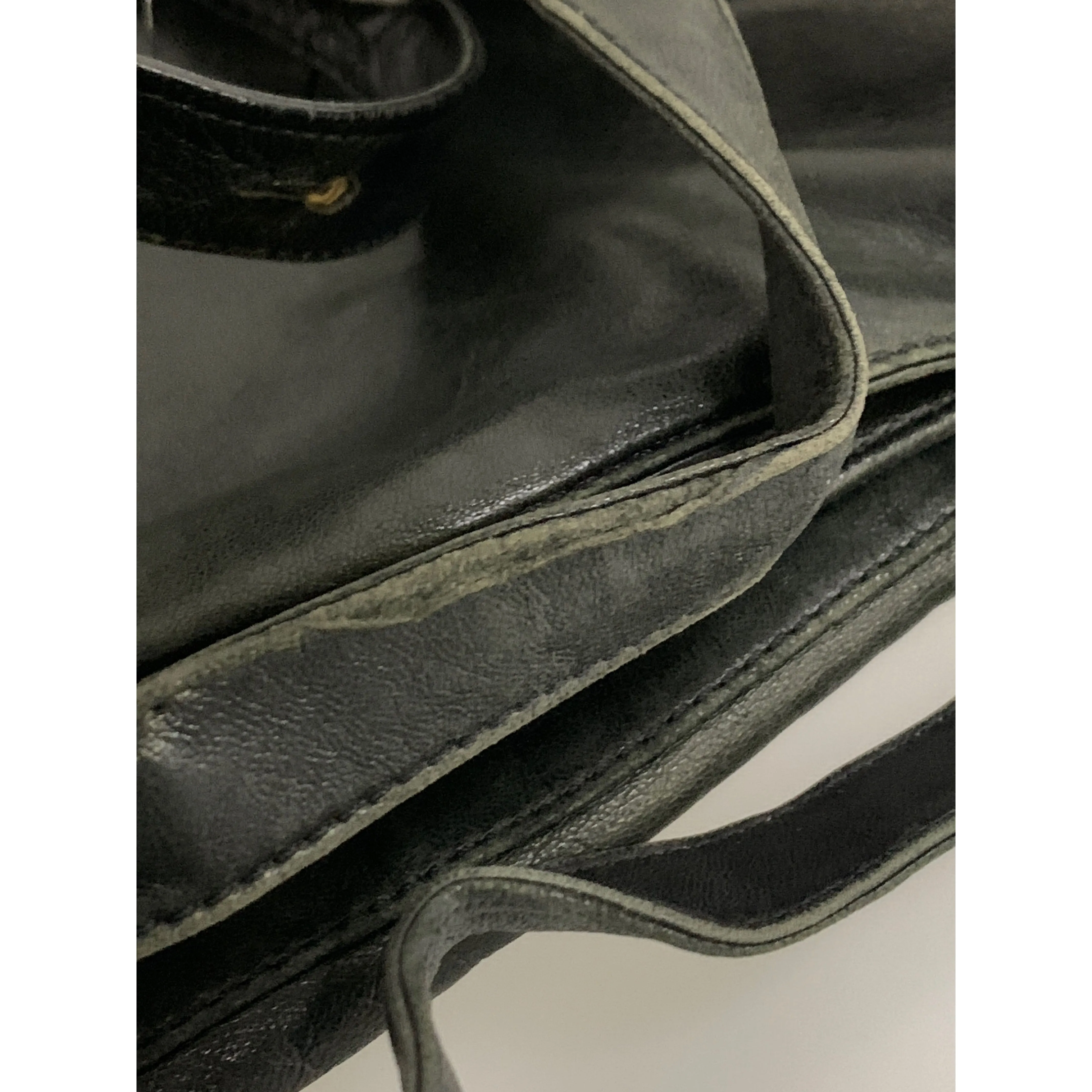 Loewe Black Leather Crossbody Bag