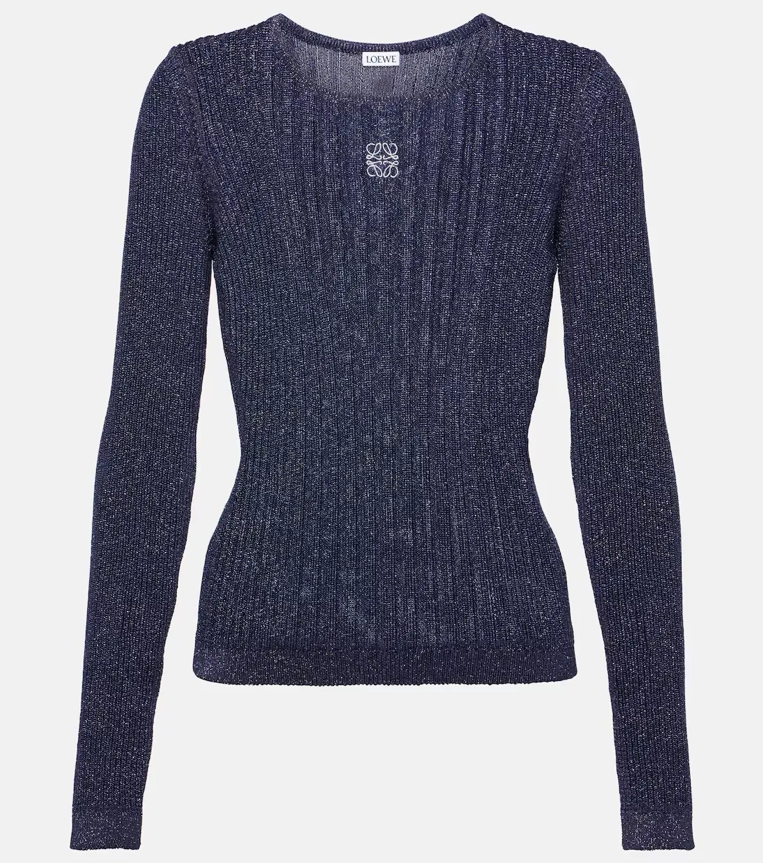 LOEWE long sleeve top viscose blend