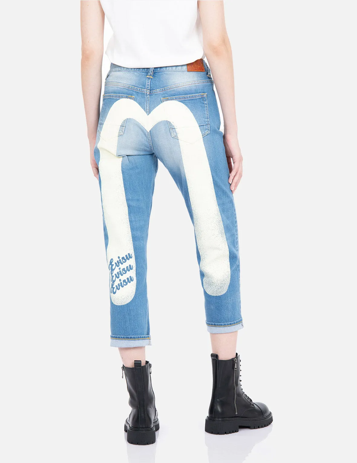 Logo Daicock Print Relax-Fit Jeans