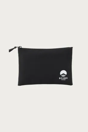 Logo Flat Pouch A5 - Black