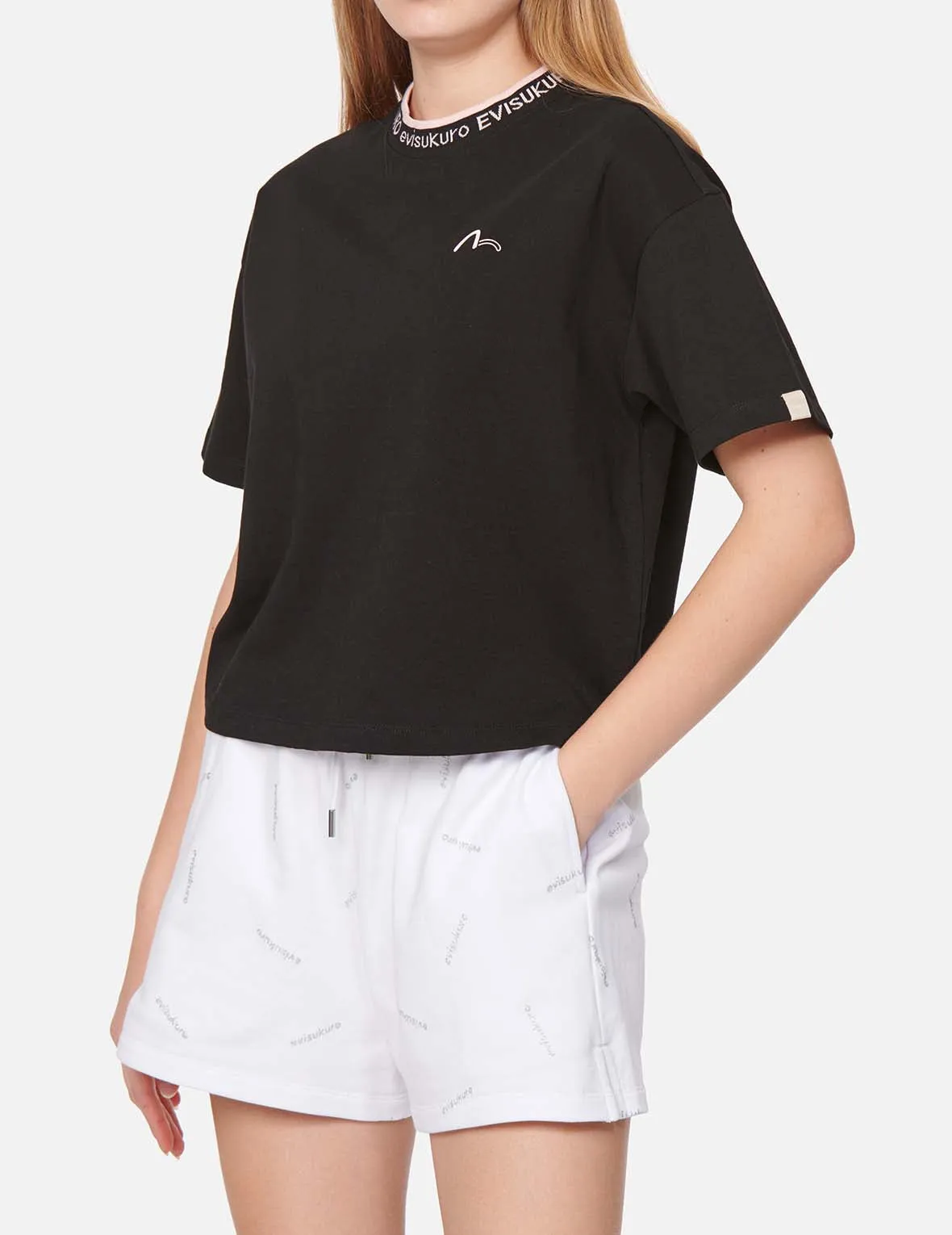 Logo Jacquard Collar T-Shirt