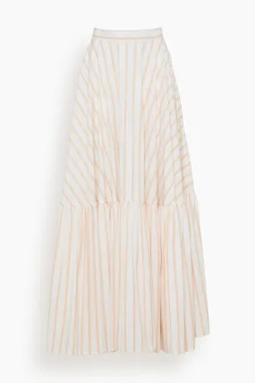 Striped Bellini Maxi Skirt