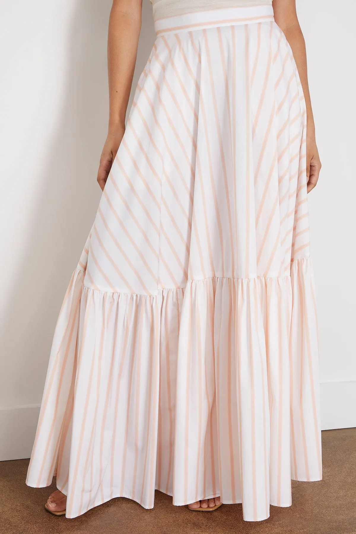 Striped Bellini Maxi Skirt