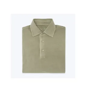 Long Sleeve Circle Polo Shirt