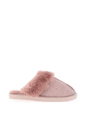 Lunar Elegance Carol Memory Foam Slippers, Pink