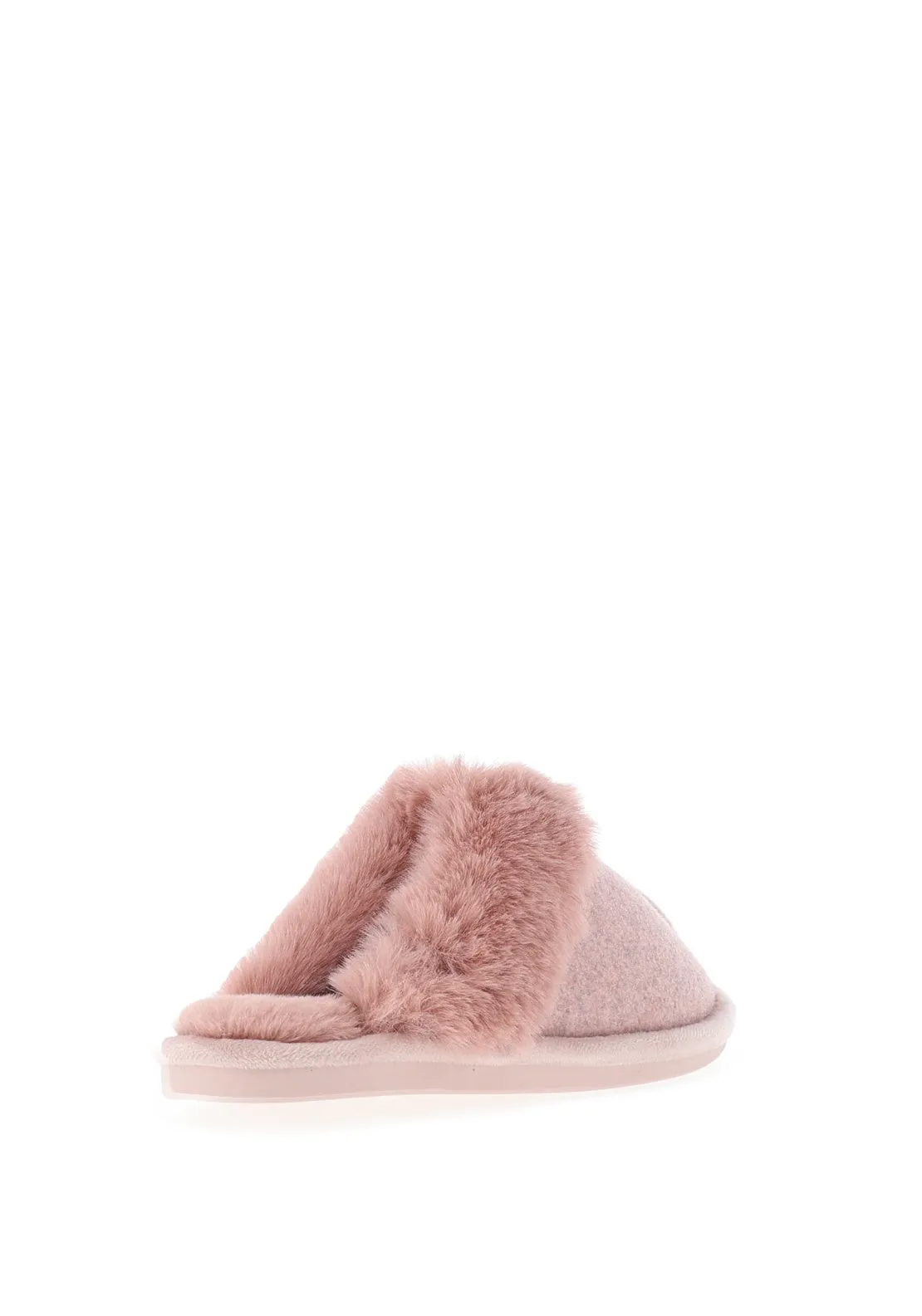 Lunar Elegance Carol Memory Foam Slippers, Pink