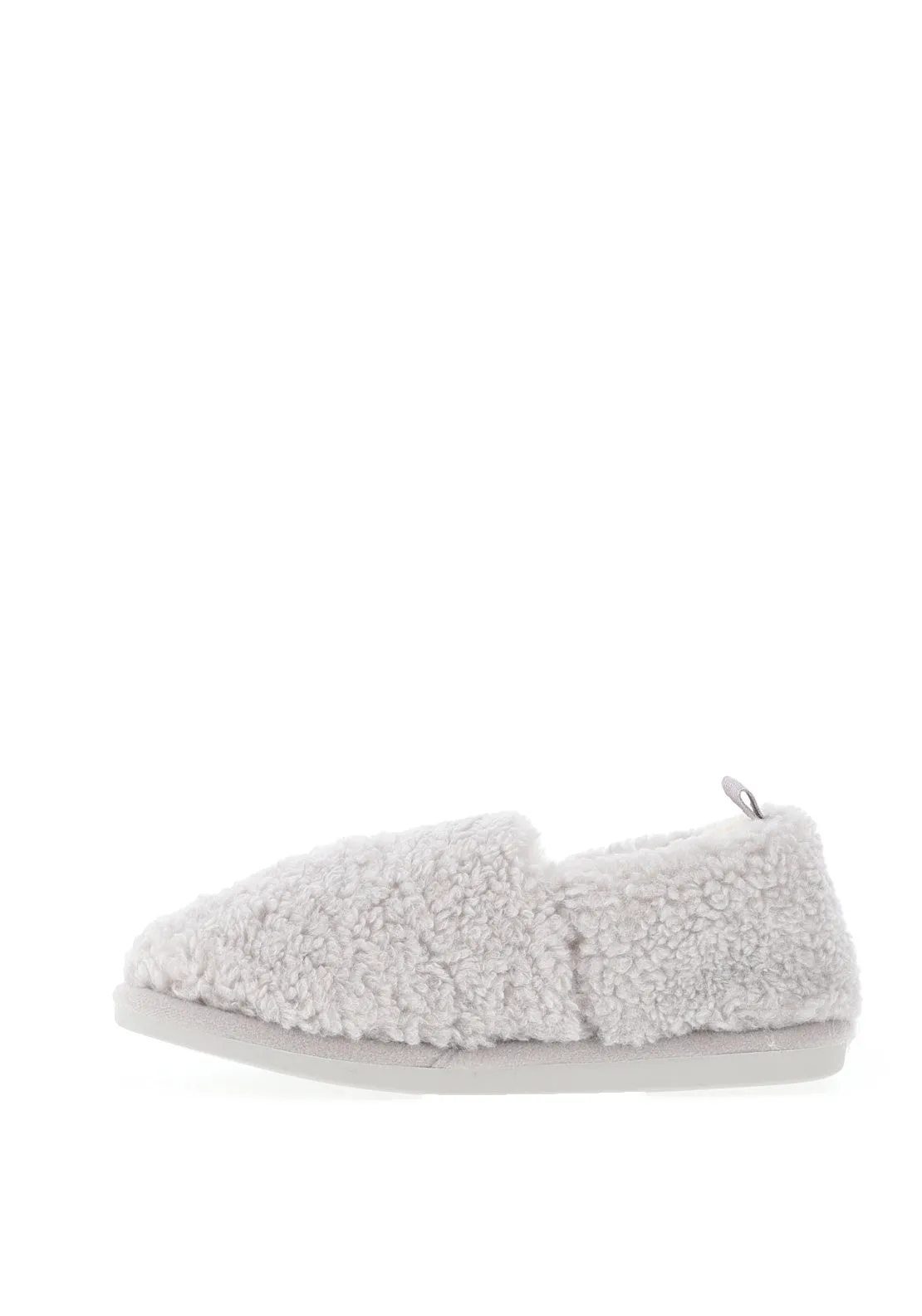 Lunar Elegance Charmaine Memory Foam Slippers, Grey