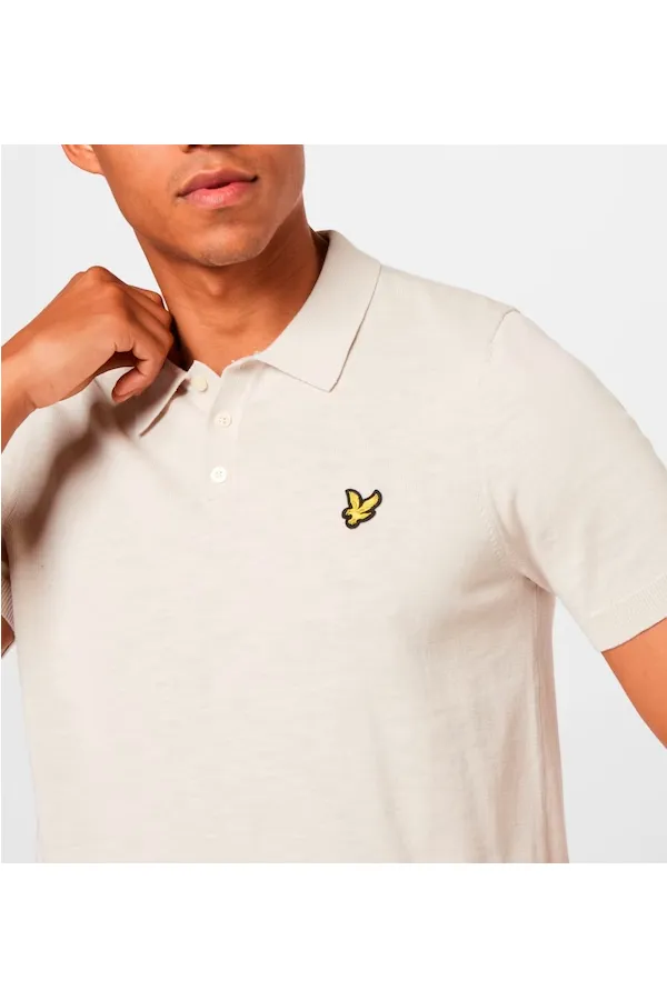 Lyle & Scott Beige Polo Shirt