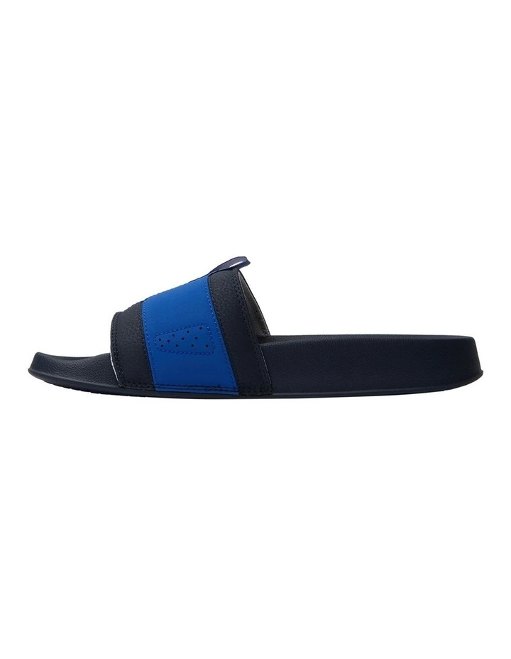 Lynx Slides in Blue/Blue/White