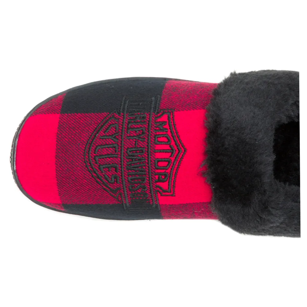 Lyssa Plaid Scuff Slippers