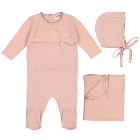 Tea Rose Mabel Bebe Knit Layette Set