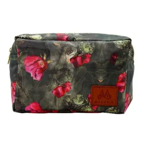 MACARIA Cactus Print Makeup Bag Cosmetic Pouch