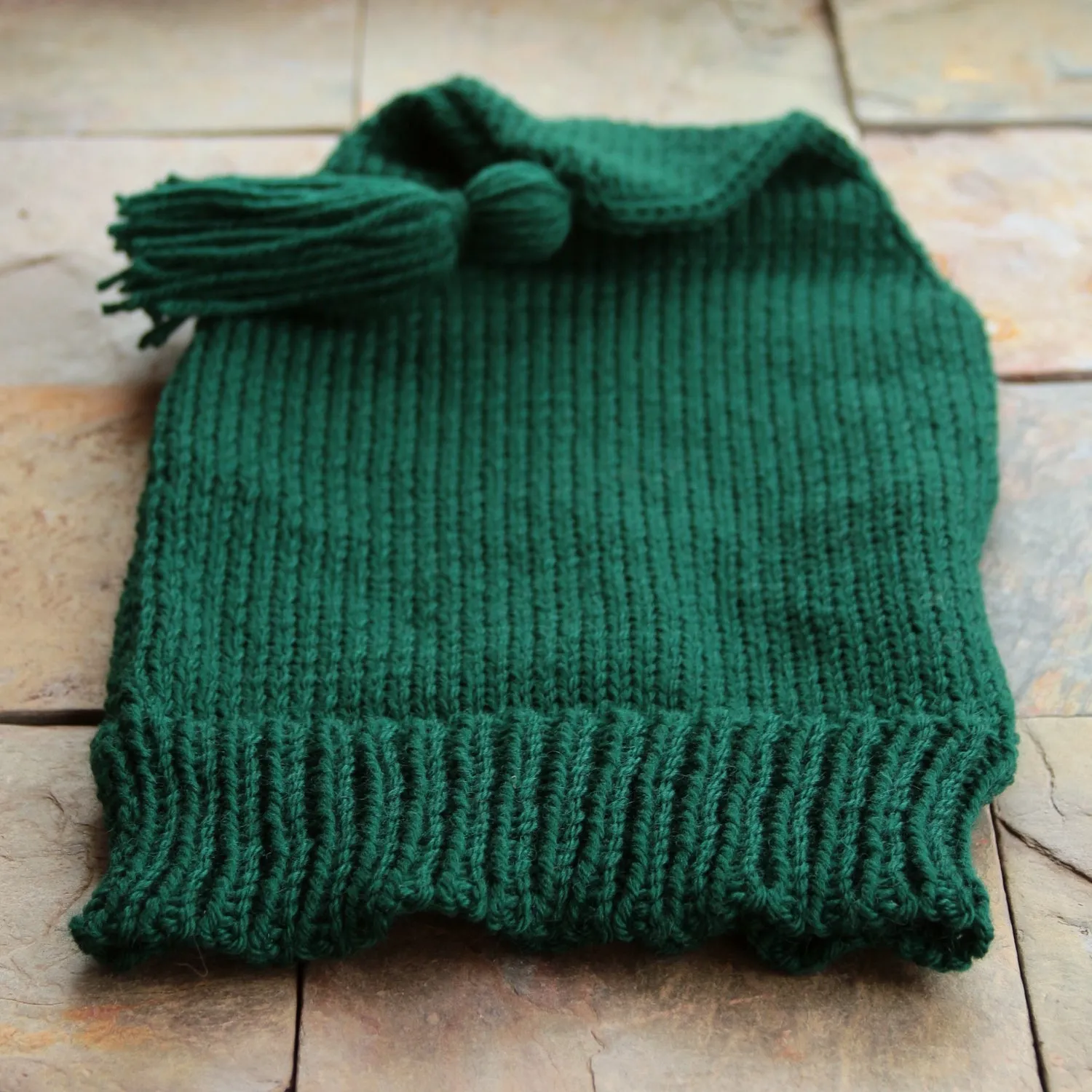 Machine-Knit Voyageur's Cap